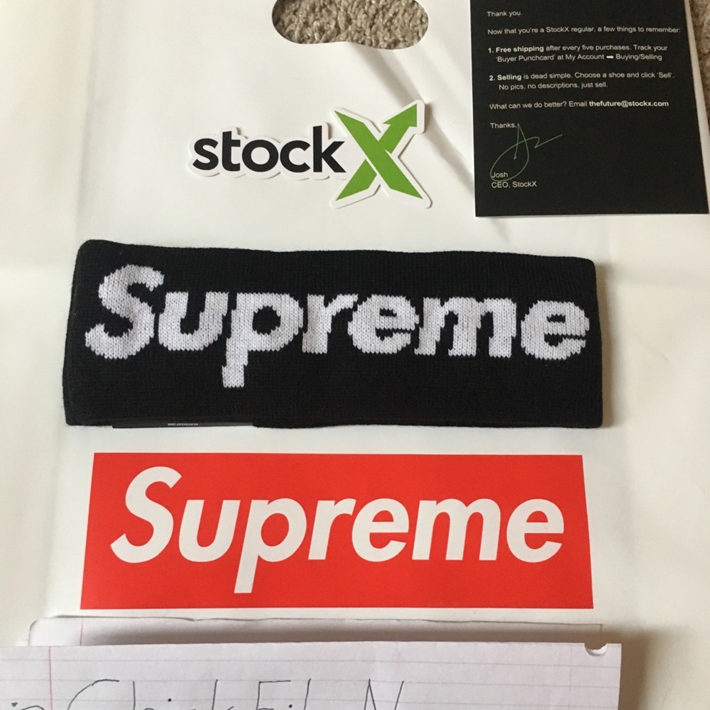 Supreme New Era Big Logo Headband